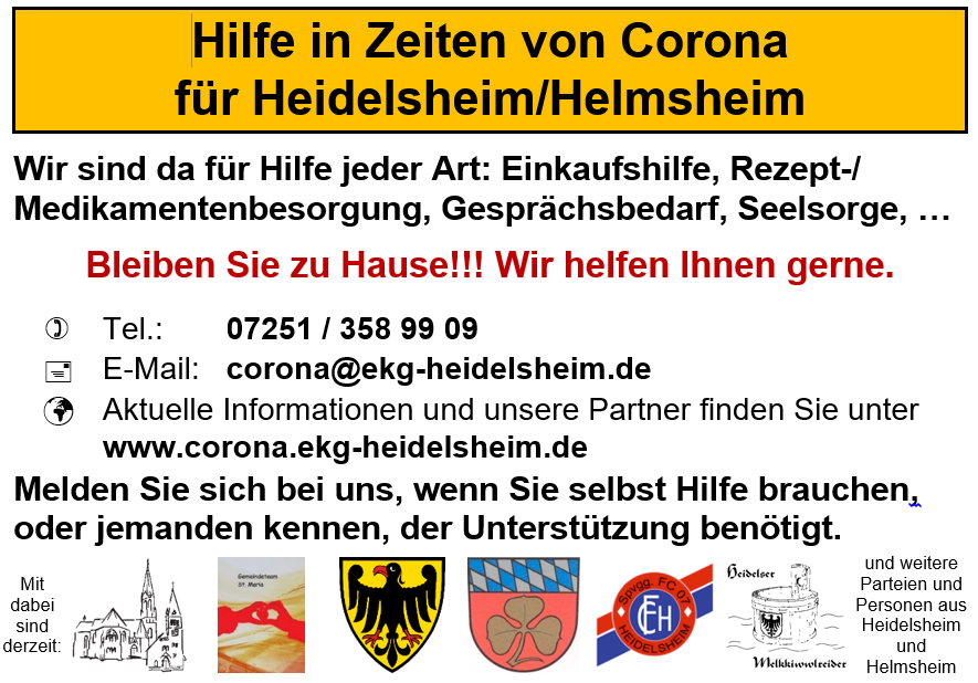 Flyer für Heidelsheim