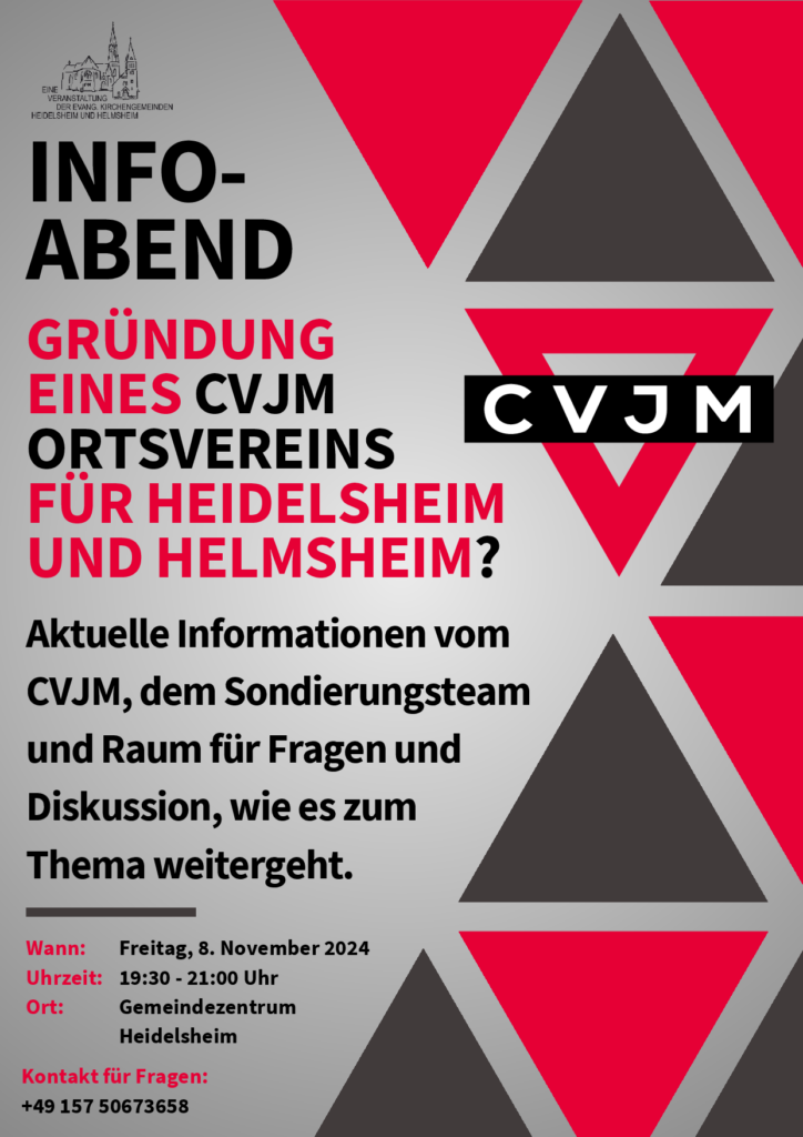 Flyer Info-Abend CVJM